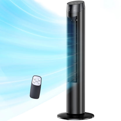 Tower Fan, 36" Oscillating Standing Floor Cooling Fans, 3 Speeds & Modes,9H Timer for Home Bedroom
