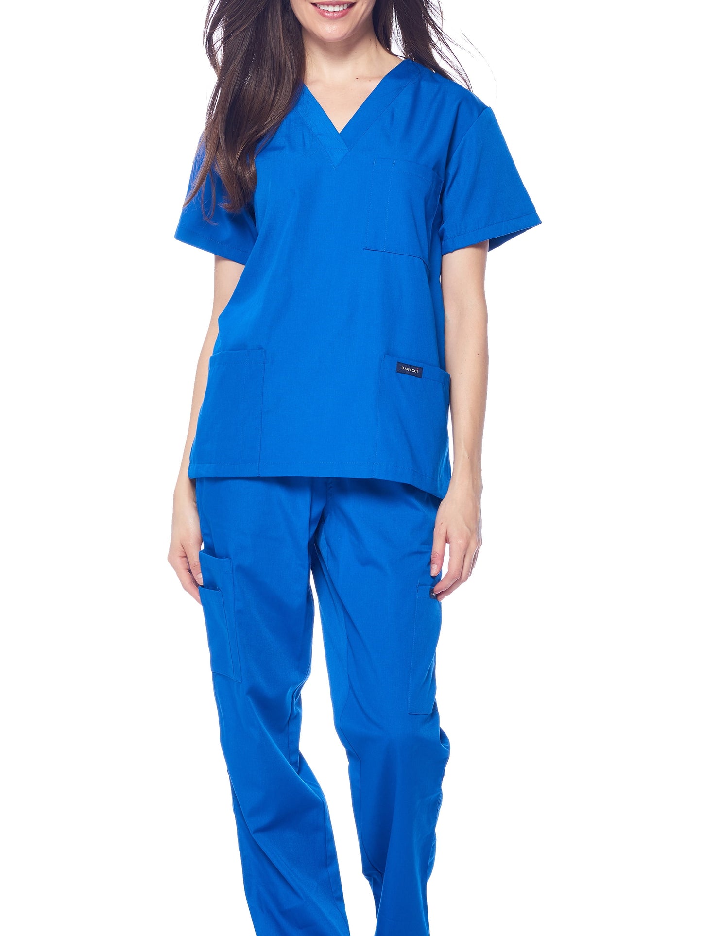 Medical Uniform Unisex Scrubs Set Scrub Top and Pants