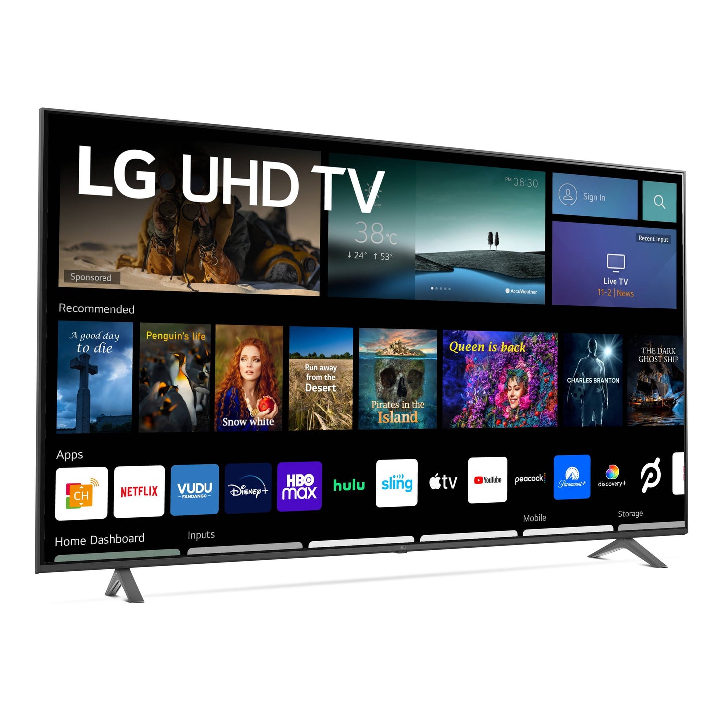 70” 4K UHD Webos Smart TV