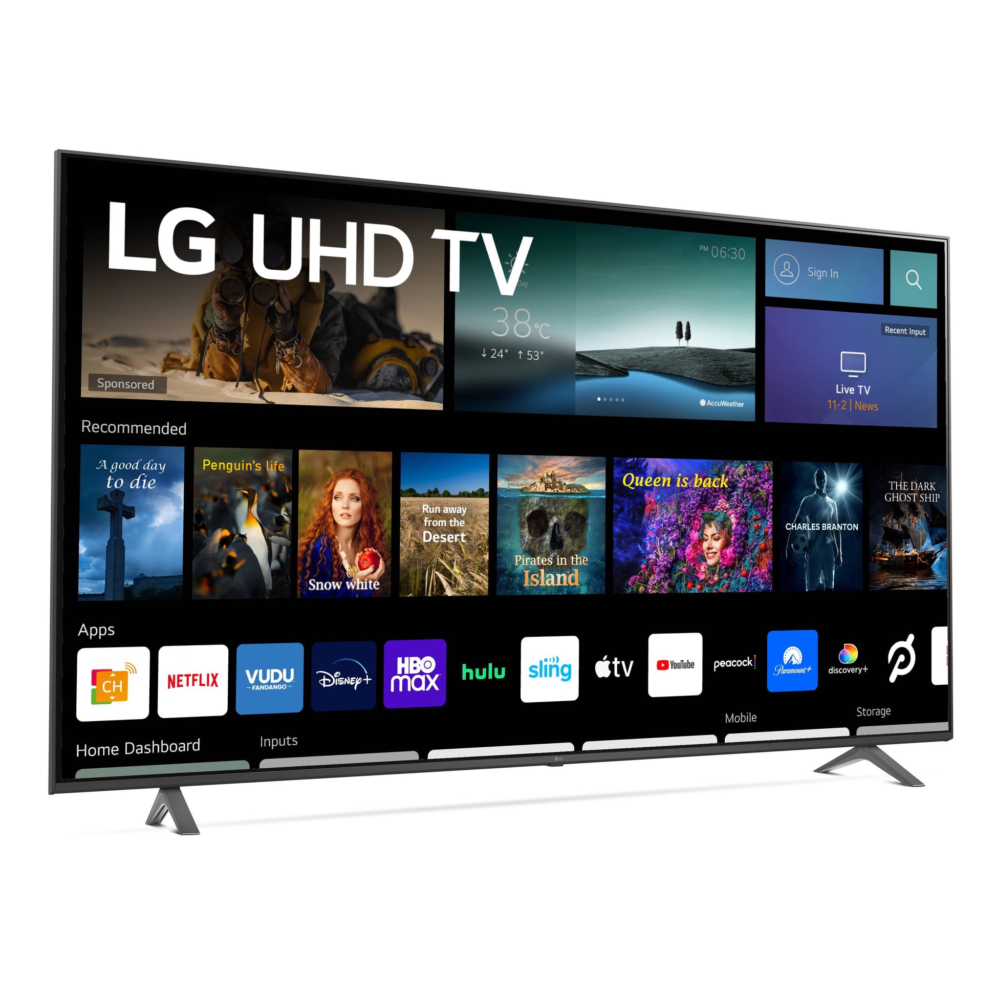 70” 4K UHD Webos Smart TV
