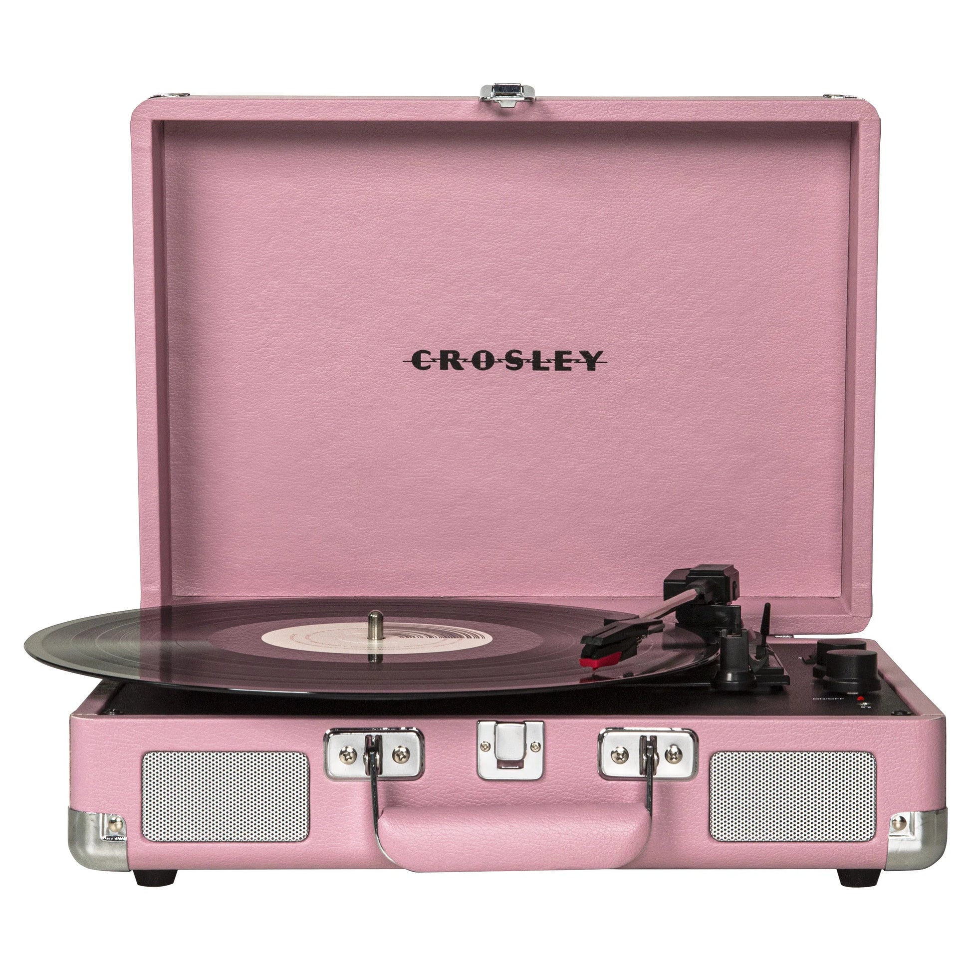 Cruiser Deluxe Vinyl Record Player with Speakers and Wireless Bluetooth - Audio Turntables