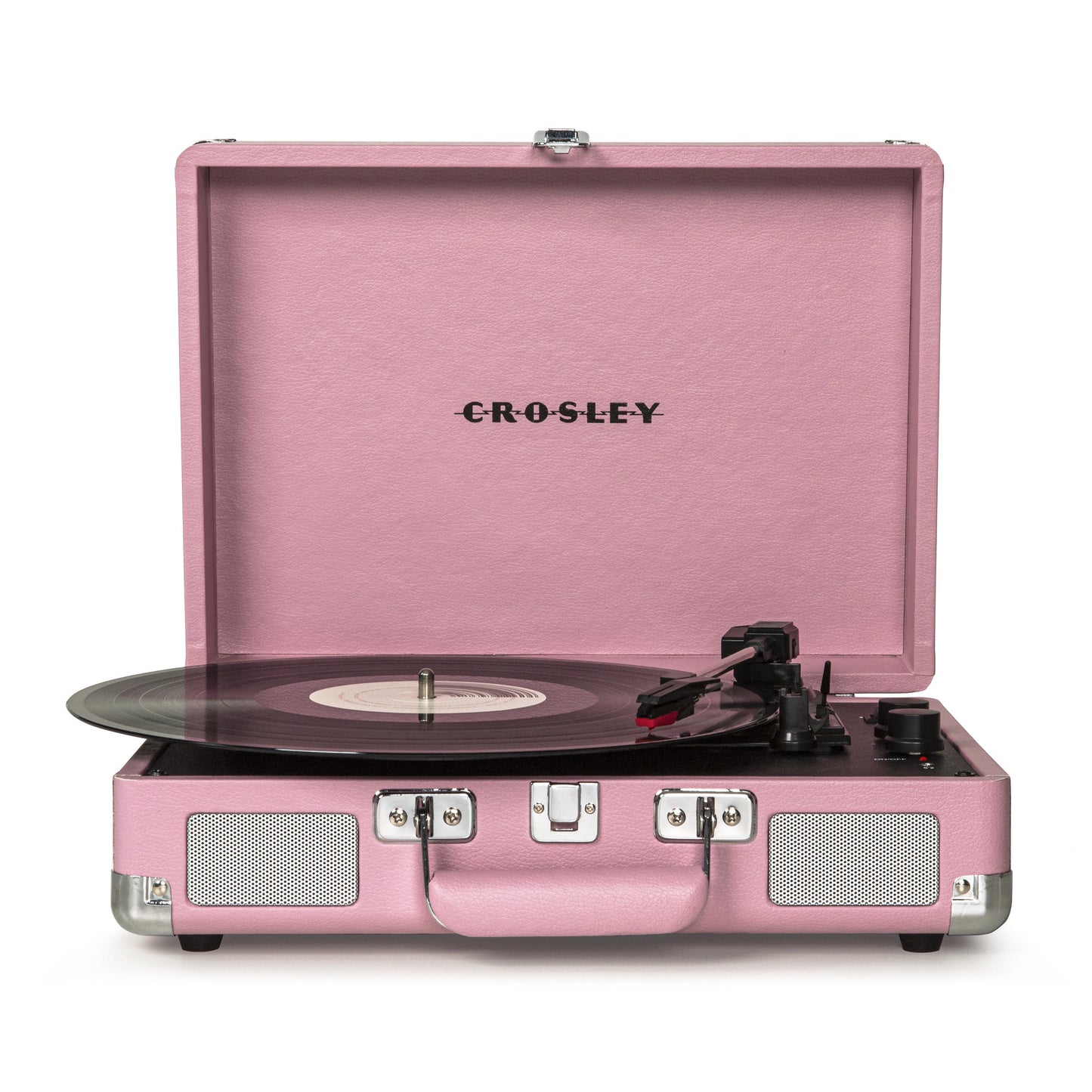 Cruiser Deluxe Vinyl Record Player with Speakers and Wireless Bluetooth - Audio Turntables