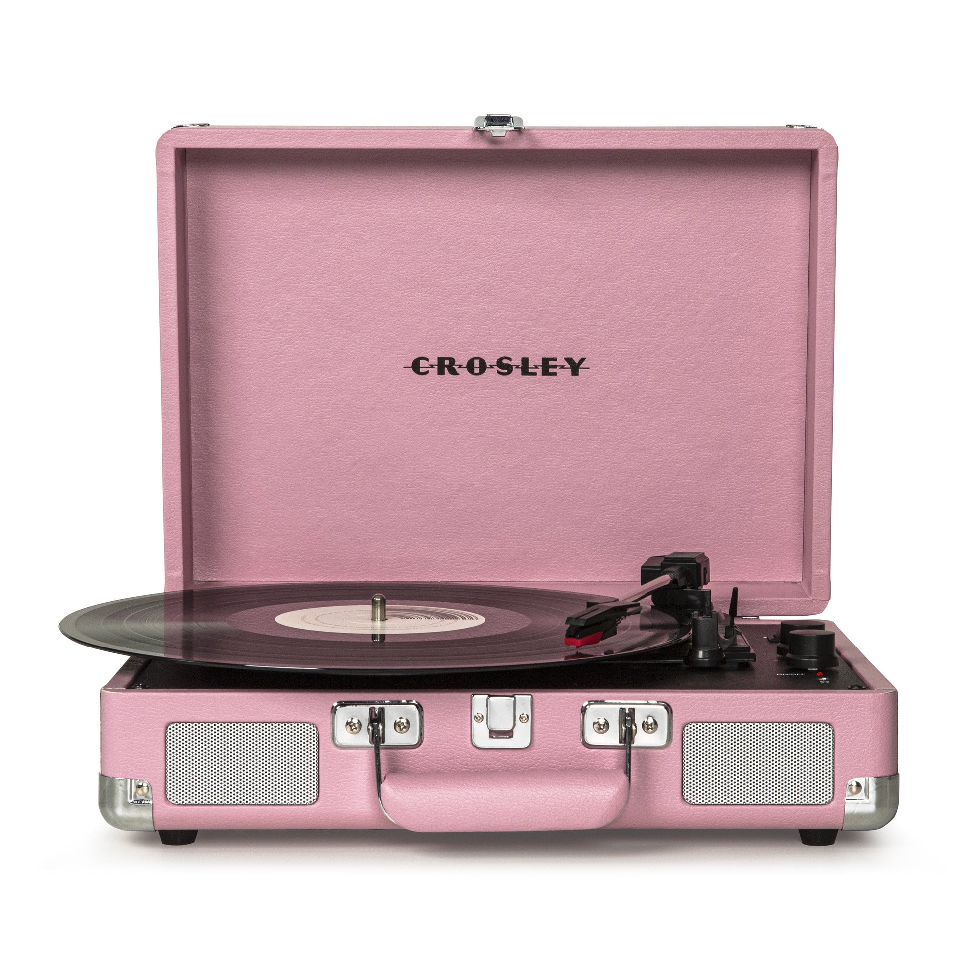 Cruiser Deluxe Vinyl Record Player with Speakers and Wireless Bluetooth - Audio Turntables