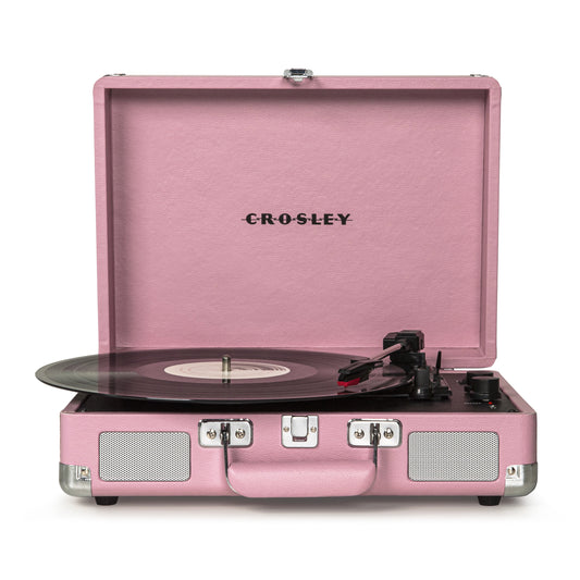 Cruiser Deluxe Vinyl Record Player with Speakers and Wireless Bluetooth - Audio Turntables