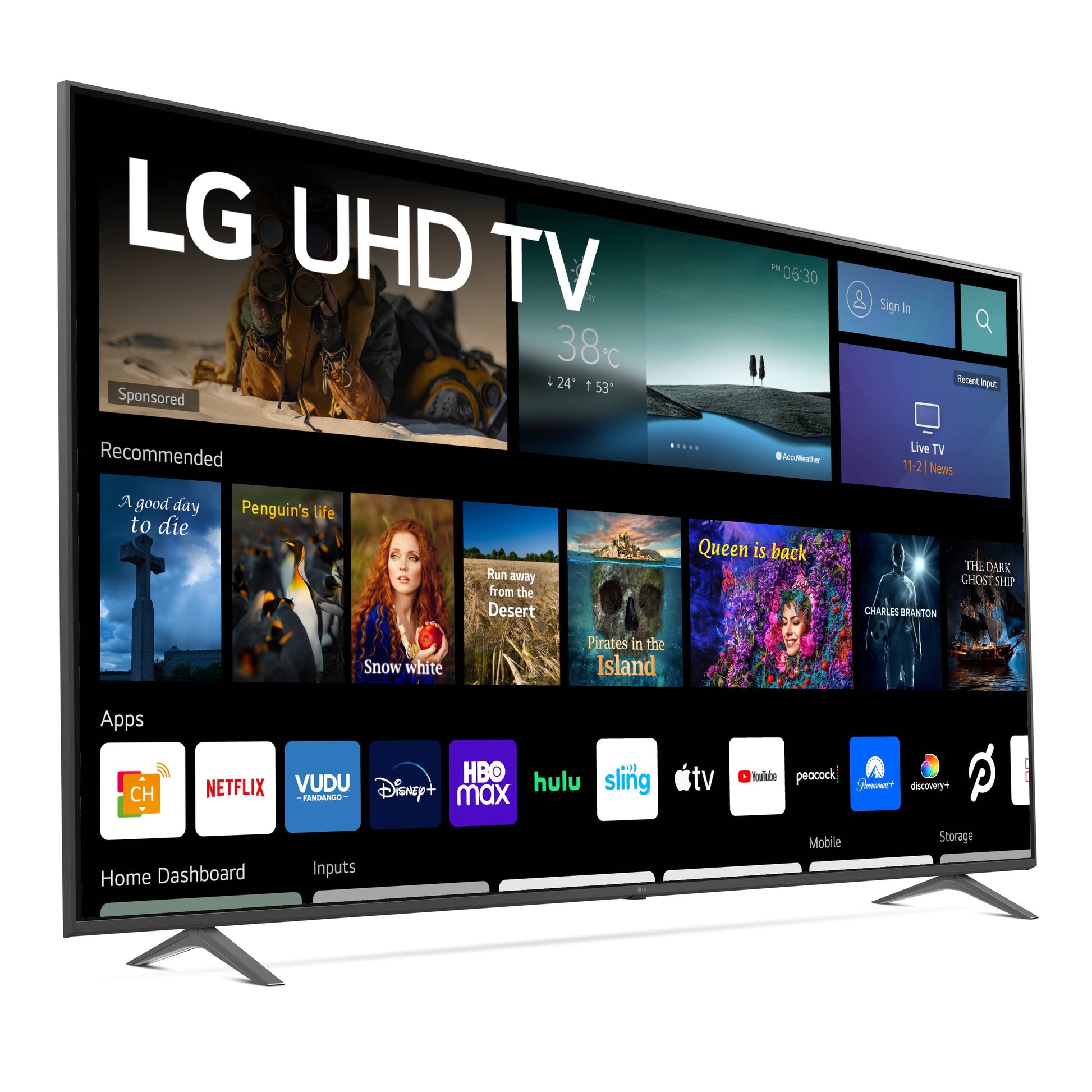 70” 4K UHD Webos Smart TV