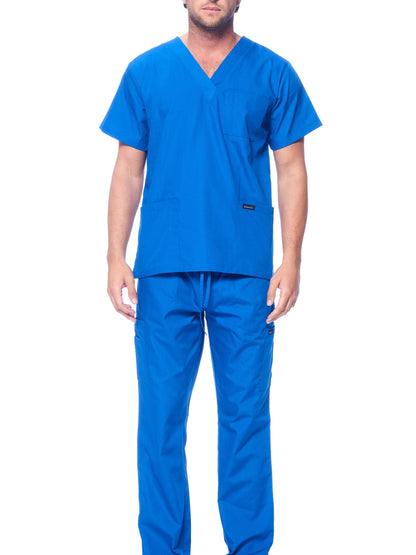 Medical Uniform Unisex Scrubs Set Scrub Top and Pants